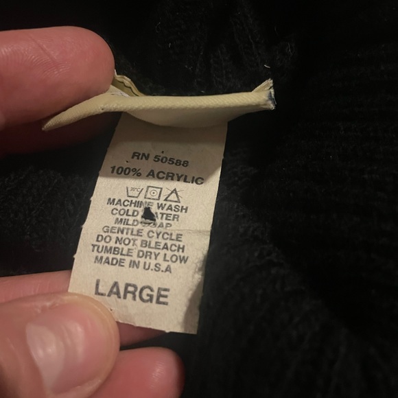 Vintage Snowflake Turtleneck Sweater, Women’s L - Picture 4 of 6